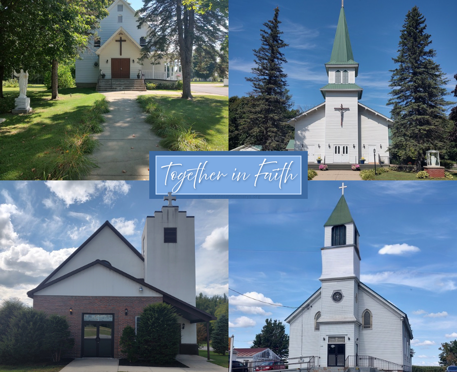 The four churches of the parish - Together in Faith